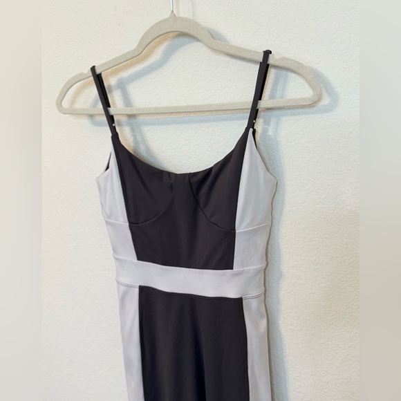 Yellow The Label Mackenzie Belted Bodysuit in Charcoal Grey- Size Small - Picture 4 of 11